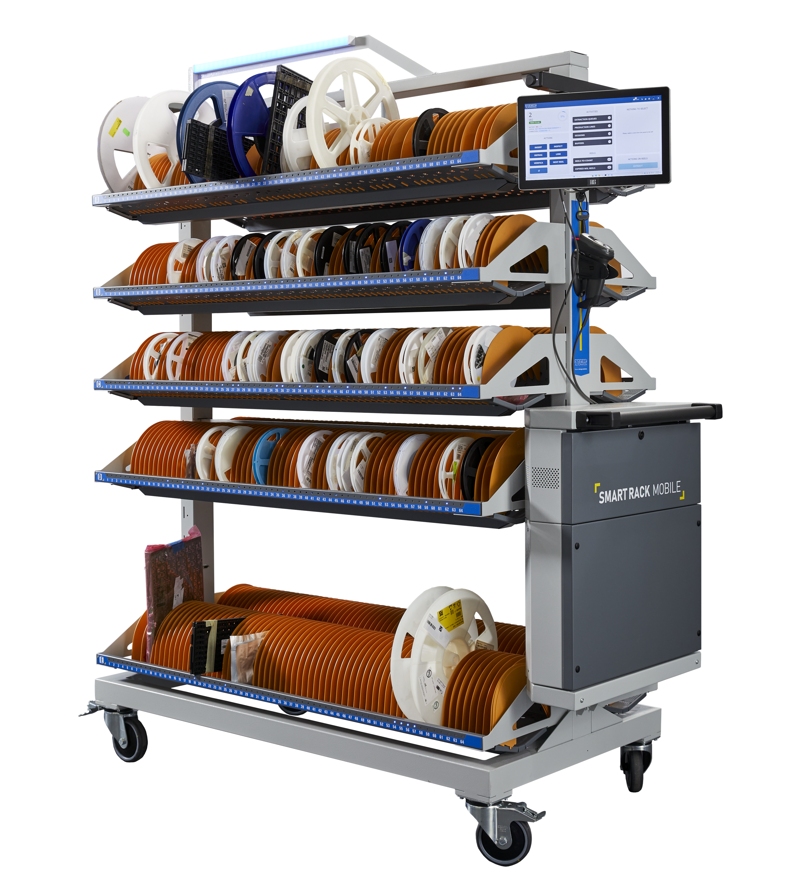Sistema de armazenamento Essegi Automation Smart Rack Mobile